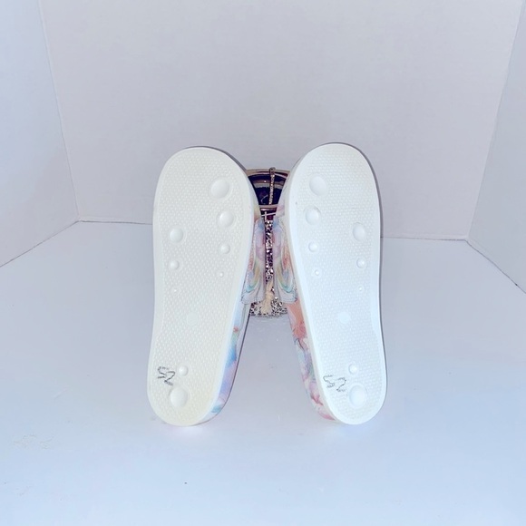 Johnny Was Calme Marble Slides with Dust Bag Size 7 - Picture 4 of 4